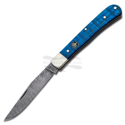 Складной нож траппер Böker Uno Кудрявый клен Дамаск 111042DAM 8.4см