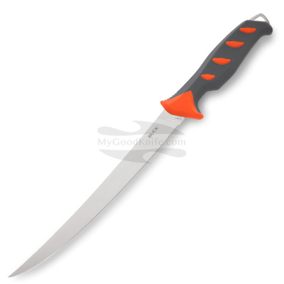 Cuchillo De Pesca Buck Knives Hookset 146 Fresh Water Fillet Gris/Naranja 0146ORS-B 23cm