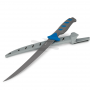 Рыбацкий нож Buck Knives Hookset 147 Salt Water Fillet Серый/Синий 0147BLS-B 23см