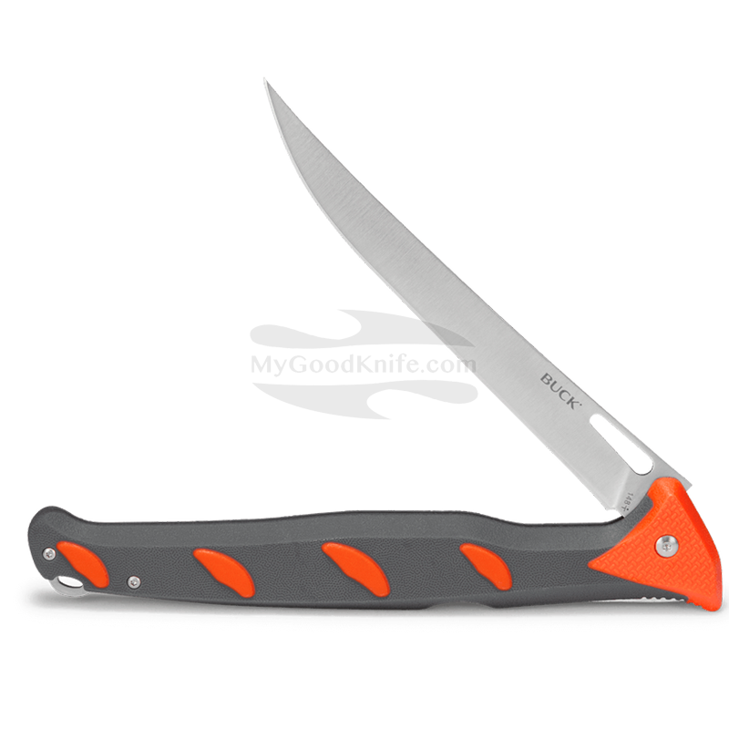 Fishing knife Buck Knives Hookset Folder Fresh Water Gray/Orange 0148ORS-B  15.2cm for sale