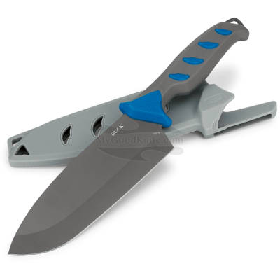 Fishing knife Buck Knives Hookset 150 Cleaver Salt Water Gray/Blue  0150BLS-B 15.2cm for sale