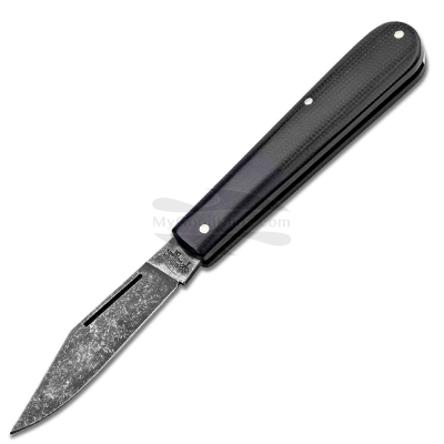 Folding knife Böker Barlow Integral CIntegral Canvas Micarta Black 111944 6.5cm