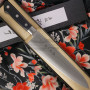 Japanilainen kokkiveitsi Gyuto Tojiro Classic Damascus F-656 24cm