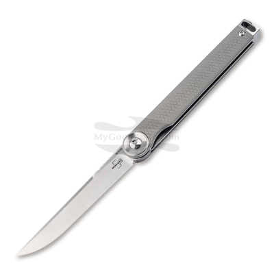 Folding knife Böker Plus Kaizen Gray 01BO678SOI 7.7cm