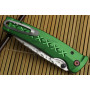 Folding knife Mcusta Tsuchi Bushi Green MC-0163D 8.5cm - 3
