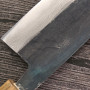 Japanilainen Santoku-veitsi Tsutomu Kajiwara TK-1115BGA 16.5cm