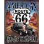 Tin sign Route 66 TSN1957