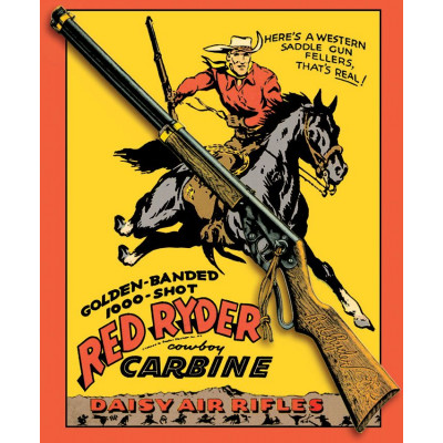 Tin sign Daisy Red Ryder Carbine TSN0953