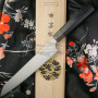 Japanilainen viipalointiveitsi Sujihiki Seki Kanetsugu Zuiun Kiwami 9509 24cm