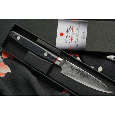 Овощной кухонный нож Seki Kanetsugu Saiun 9000 9см - 1