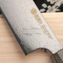 Japanilainen Santoku-veitsi Seki Kanetsugu Zuiun Kiwami 9503 18cm