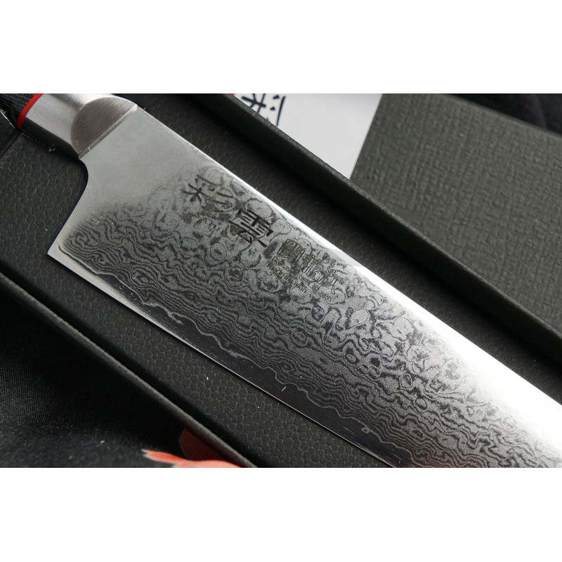 Japanese kitchen knife Spyderco Wakiita Bunka Bocho K18GP 19.7cm