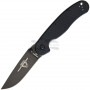 Folding knife Ontario RAT-2 D2 Black 8830 7.6cm