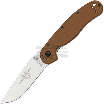 Couteau pliant Ontario RAT-2 AUS8 Coyote Brown 8860CB 7.6cm