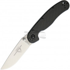 Folding knife Ontario RAT-2 AUS8 Carbon Fibre 8836 7.6cm