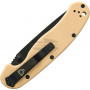 Taschenmesser Ontario RAT-2 Black D2, Desert Tan 8830DT 7.6cm