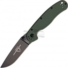 Taschenmesser Ontario RAT-2 Schwarz AUS8 OD Grün 8861OD 7.6cm