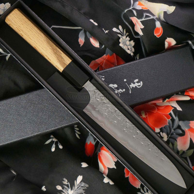 Japanese kitchen knife Yu Kurosaki Shizuku R2 Petty ZR-150PE0 15cm