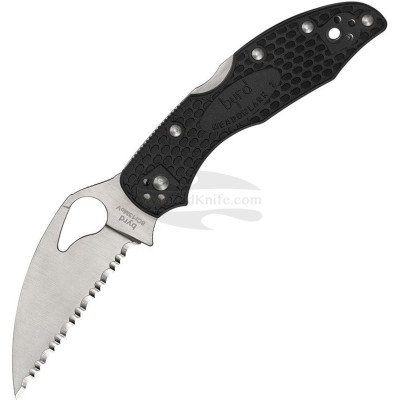 Folding knife Byrd Meadowlark 2 FRN Fully Serrated 04SBKWC2 7.5cm