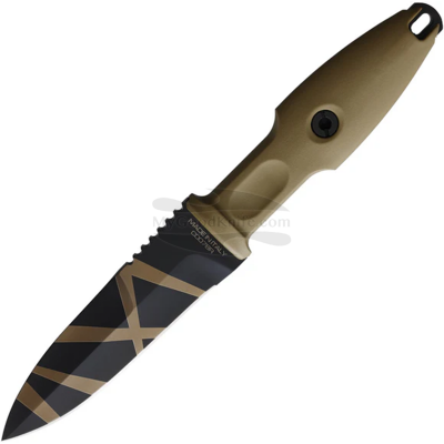 Cuchillo de hoja fija Extrema Ratio Pugio SE Desert Warfare 0410000317DW 11cm