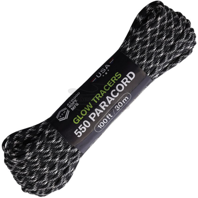 Paracord Atwood Rope Musta/hehku RG1338H