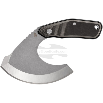 Couteau à lame fix Gerber Downwind Ulu Grise 3935 11.4cm