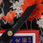 Taschenmesser Kanekoma Higonokami Aogami Schwarz AO-AB 8cm