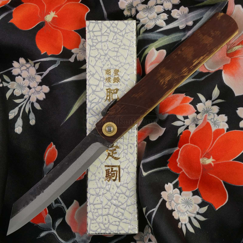 Folding knife Kanekoma Higonokami Aogami Kaba XL AO-KXB 9.5cm for