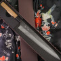 Japanilainen viipalointiveitsi Sujihiki Yoshimi Kato Aogami Super D-907 27cm