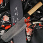 Japanilainen vihannesveitsi Nakiri Yu Kurosaki Fujin R2 ZRF-165NAO 16.5cm