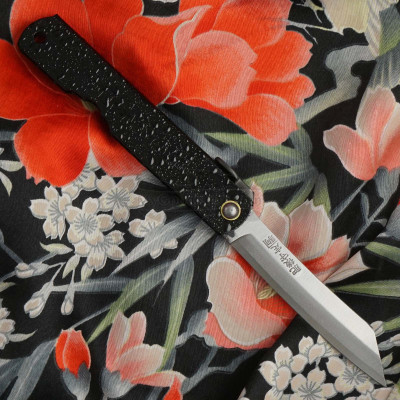 Navaja Kanekoma Higonokami Aogami Negro MZA-BLA 8cm