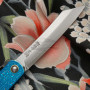 Taschenmesser Kanekoma Higonokami Aogami Blau MZA-BLU 8cm
