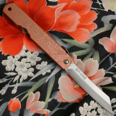 Couteau pliant Kanekoma Higonokami Aogami Rose MZA-PIN 8cm