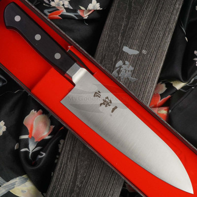 Cuchillo Japones Santoku Ittetsu Aogami Super IWK-002 18cm