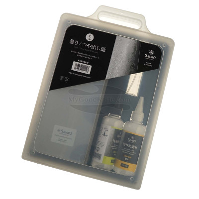 Suehiro Dull / Glossy Finish Whetstone for Damascus knives KMR-188-S