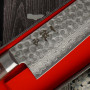Santoku Japanisches Messer Ittetsu Damascus VG10 IWC-102 18cm