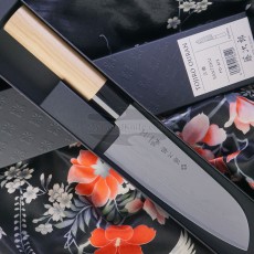 Santoku Japanese kitchen knife TOJIRO Ouran FD-612 16.5cm