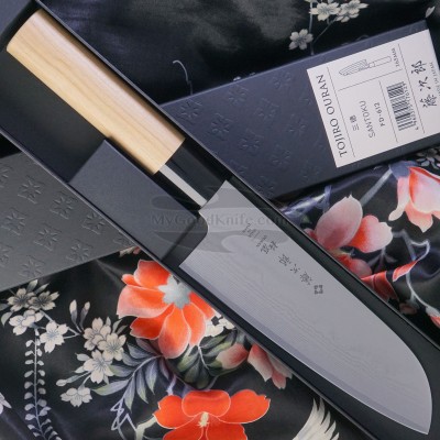 Japanilainen Santoku-veitsi TOJIRO Ouran FD-612 16.5cm