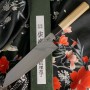 Японский кухонный нож Гьюто Sukenari Kiritsuke ZDP-189 S-107 21см