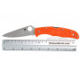 Kääntöveitsi Spyderco Endura 4 Flat Ground FRN, oranssi 10FPOR 9.6cm - 5