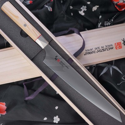 Japanilainen viipalointiveitsi Sujihiki Mcusta Zanmai Beyond ZBX-5010B 24cm