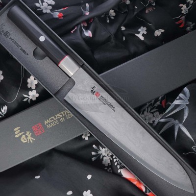 Gyuto Japanisches Messer Mcusta Zanmai Hybrid Splash Damascus HZ2-3007DS 24cm