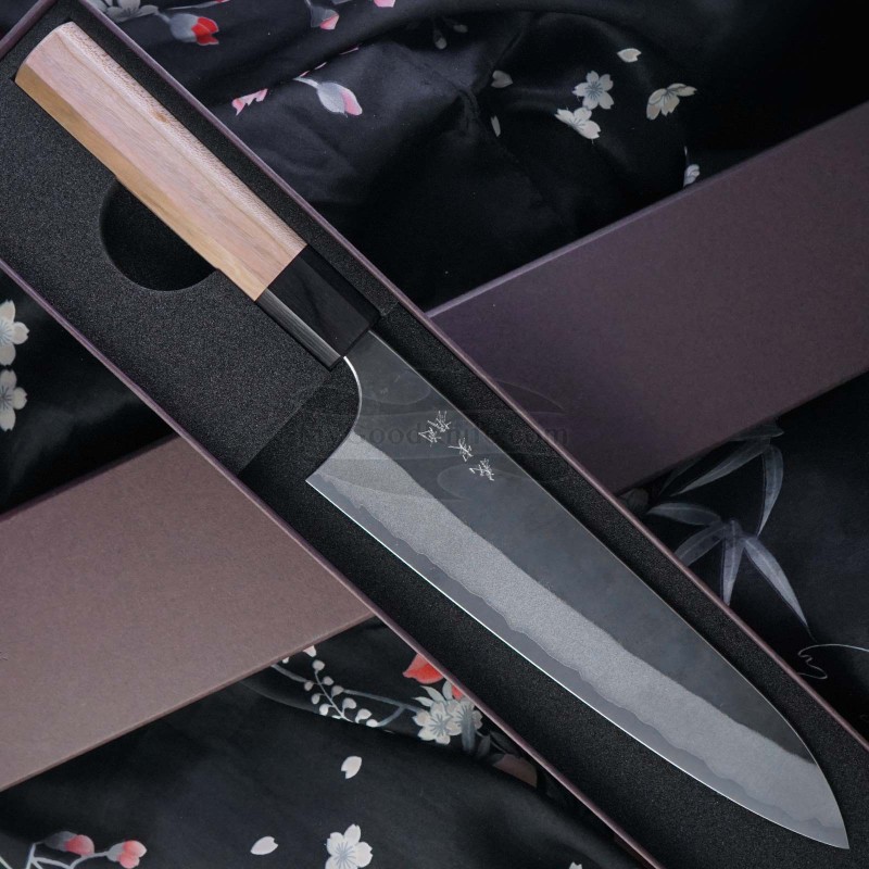 Couteau De Cuisine Japonais Goh-Yoshihiro Wa-Gyuto 150 Mm - Acier Aogami Super - Avec Saya