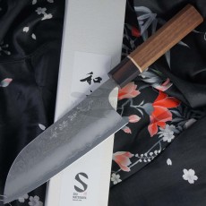 Santoku Couteau Japonais Matsubara Hamono Aogami 2 Bocote KT-202 16.5cm