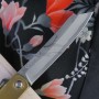Складной нож Kanekoma Higonokami Damascus Tiger AOD-BRLL 10см