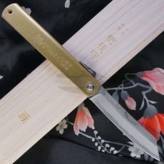 Taschenmesser Kanekoma Higonokami Damascus Tiger AOD-BRLL 10cm