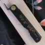 Folding knife Kanekoma Higonokami Aogami Damascus AOD-BL 8cm