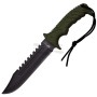Cuchillo de hoja fija MTech Army Green 2057GN 18.7cm