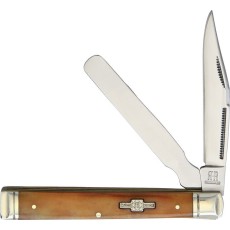 Taschenmesser Rough Rider Doctors Knife Smooth Tobacco 1905 7.6cm