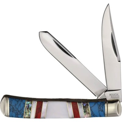 Folding knife Rough Ryder Trapper Stoneworx 2419